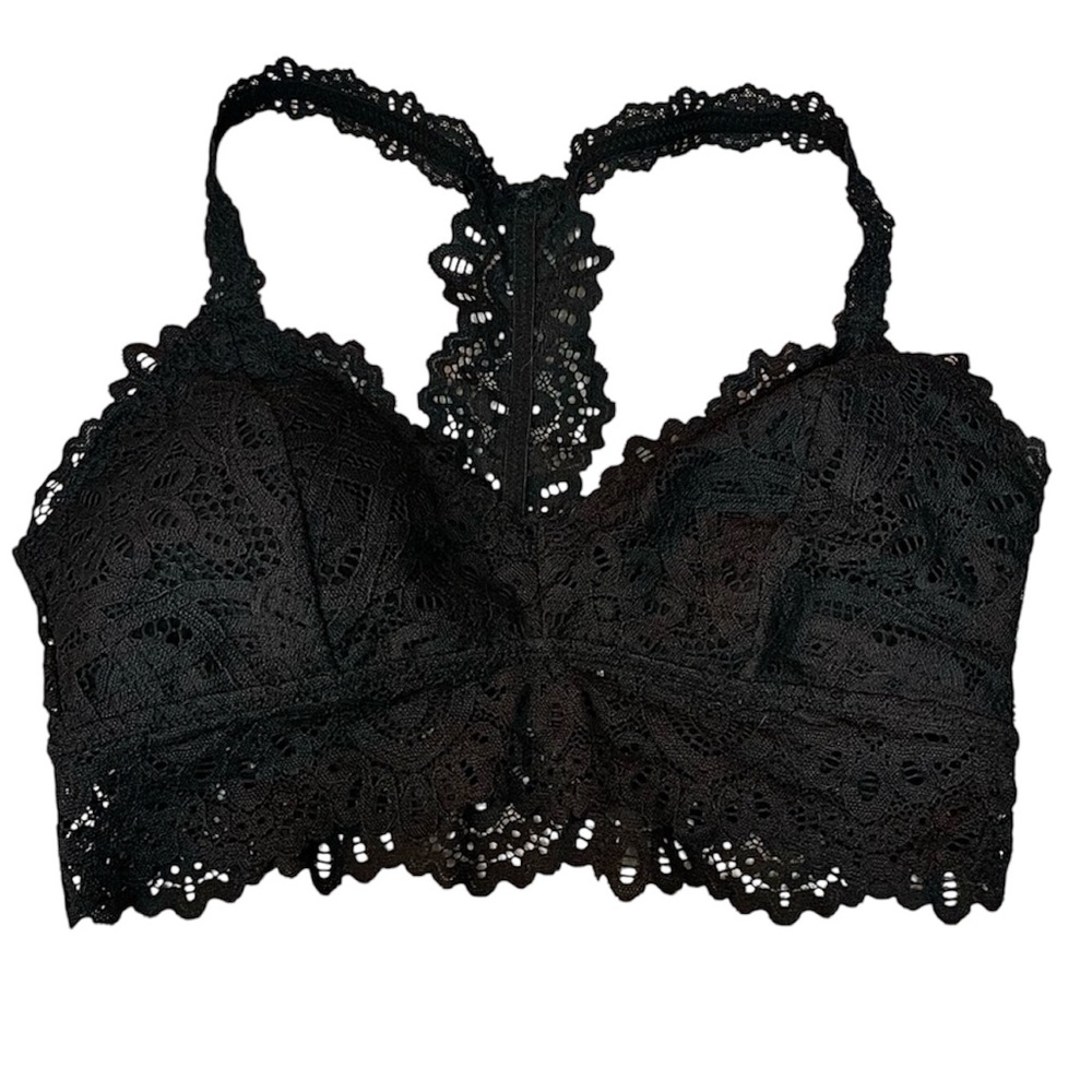Auden black lace bralette